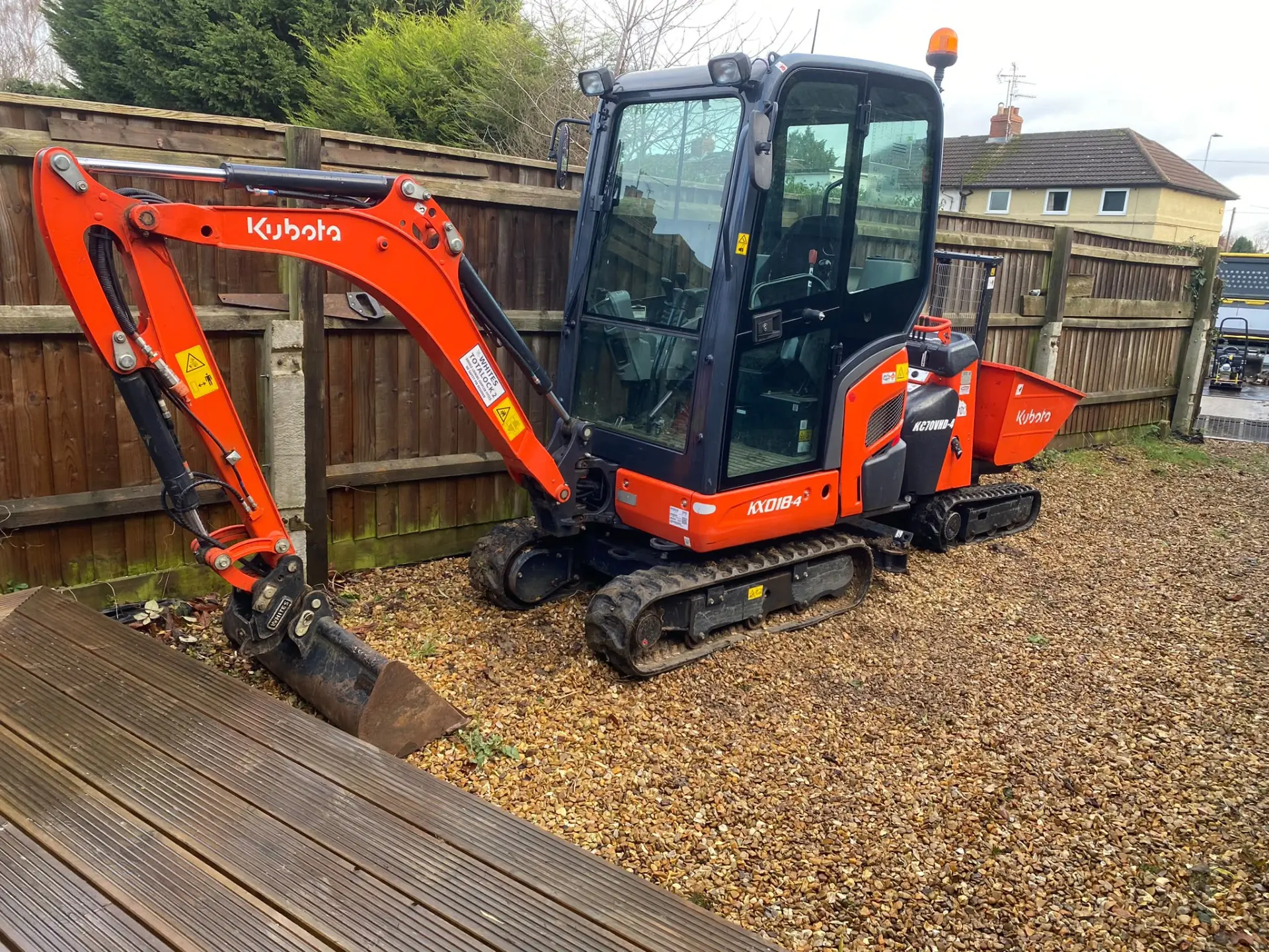 Digger hire in Peterborough