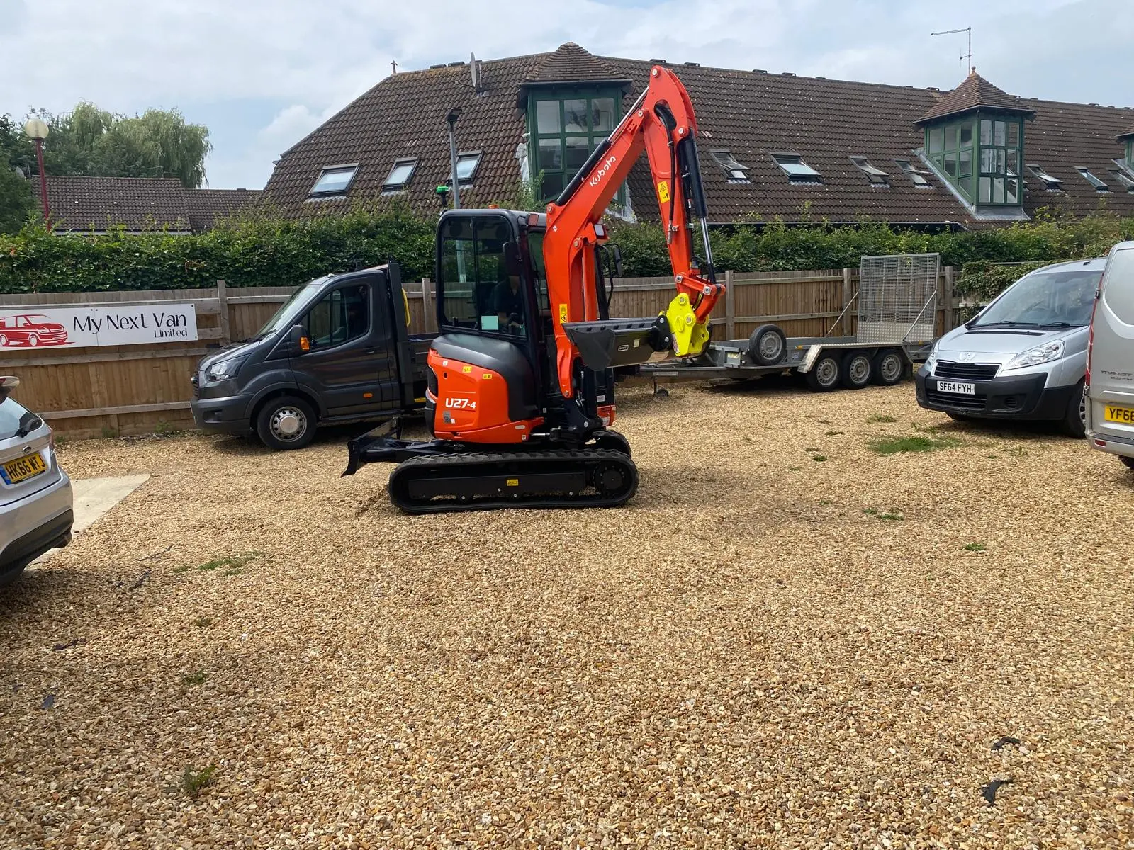 Kubota U27-4 2.7T Zero Tail Excavator