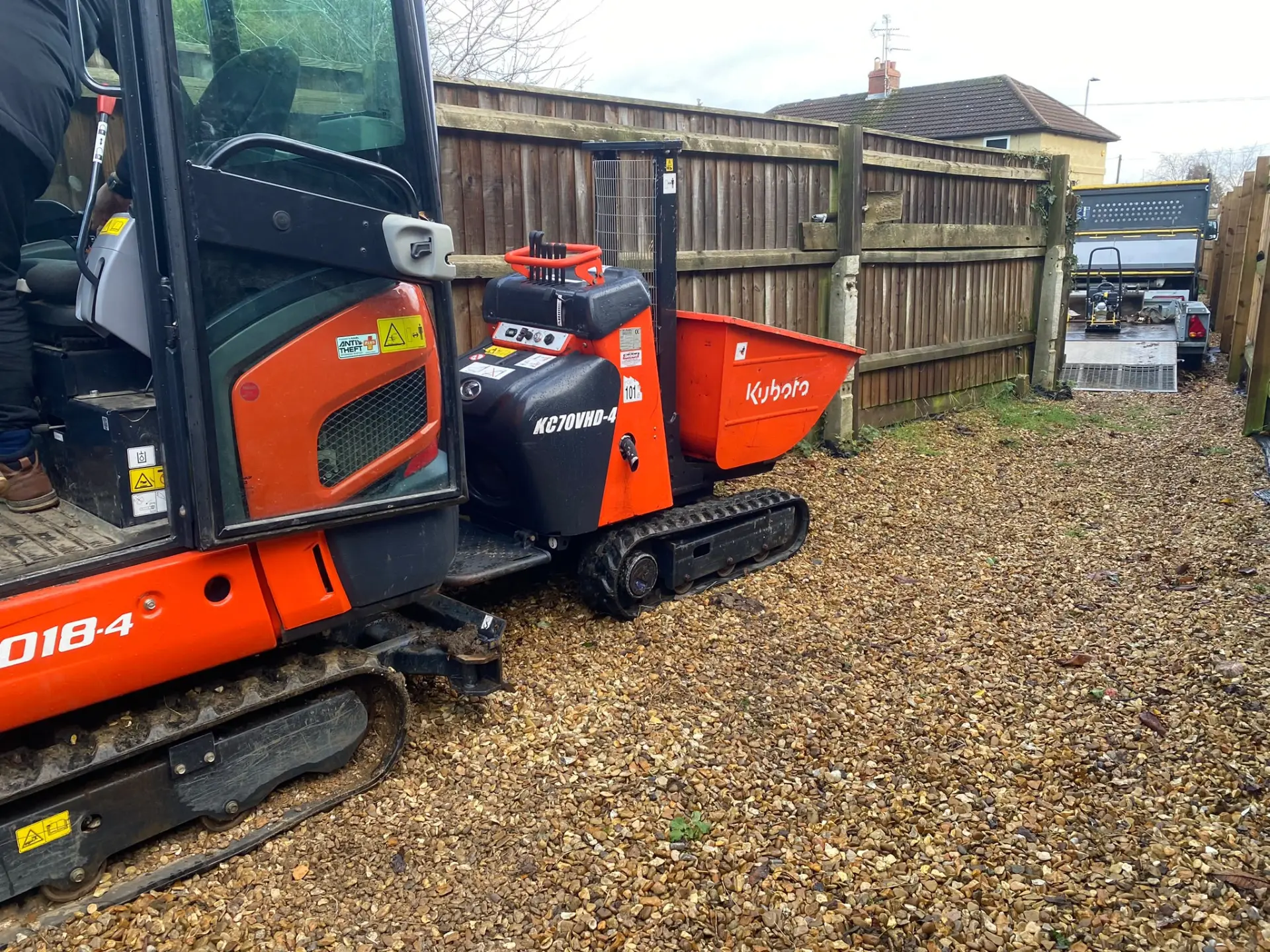 Wacker Neuson 1001 1 Tonne Dumper